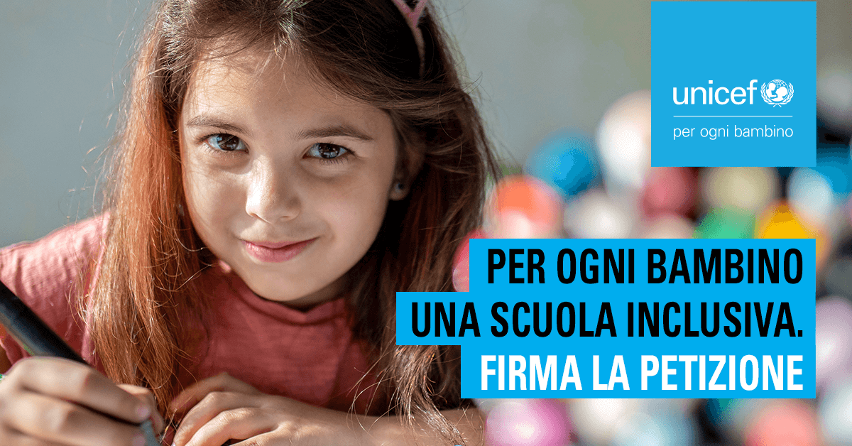 Per Ogni Bambino Una Scuola Inclusiva Firma La Petizione